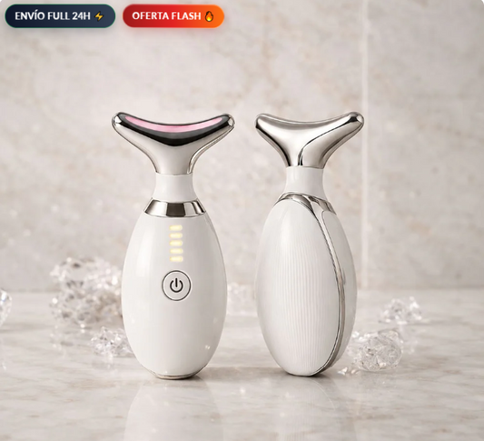 Rejuvenecedor Facial EMS con Luz LED