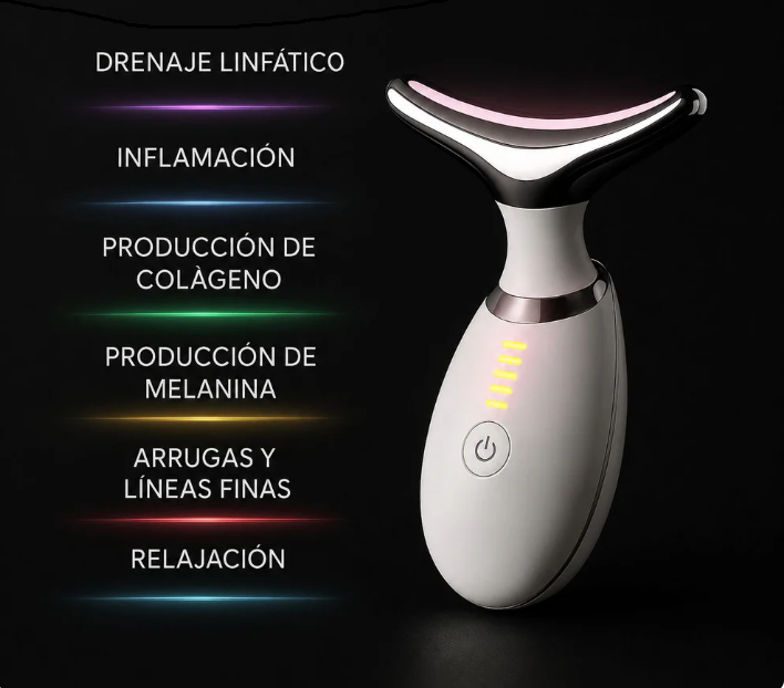 🔥 Pack Anti-Edad – Rejuvenecedor Facial EMS + Sérum Energizante Pro.